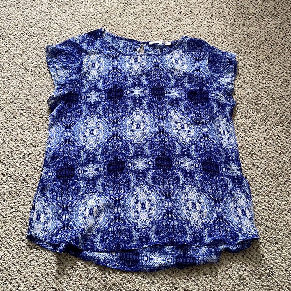 Violet & Claire Blue Short Sleeve